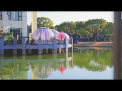 UVvermeidungsblasen-Zelt-Haus-wetterfestes transparentes Campingzelt