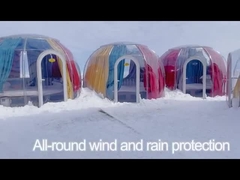 Wasserdichte UVblasen-Zelte 4m2 - des schutz-freien Raumes Belüftung 24m2