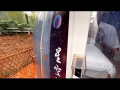 Kampierender transparente Blasen-Zelt-leichter UVschutz im Freien