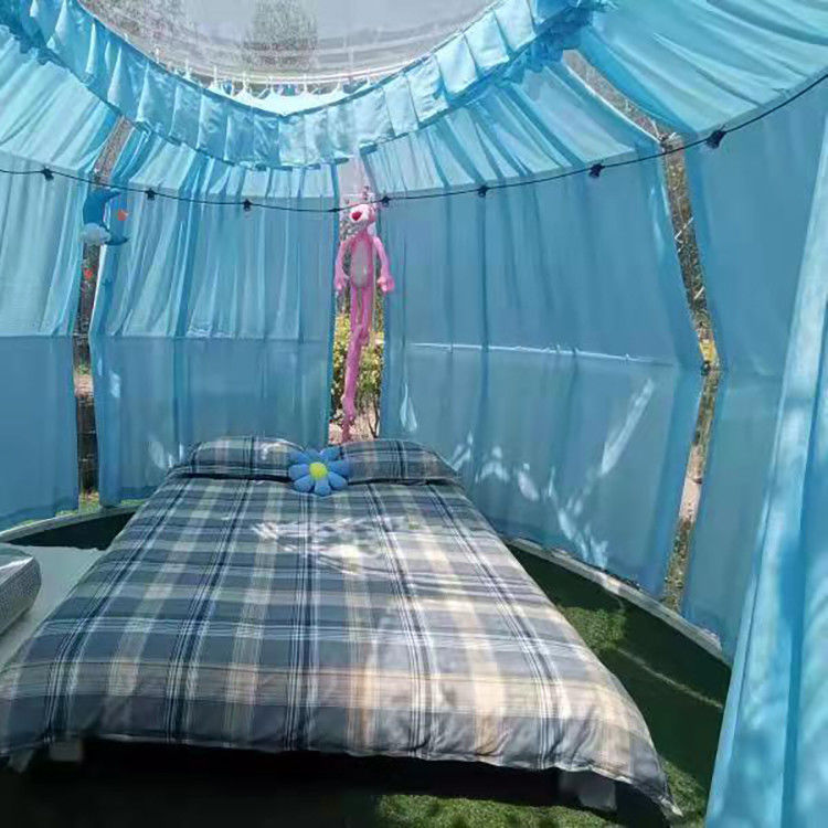 Festklemmendes billiges Haus-Yoga-Hauben-Zelt-Sportereignis-Hauben-Haus der geodätischen Kuppel im Freien