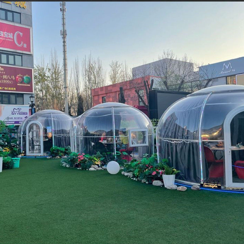 Fabrik Direkt Garten Sonnenzimmer Strand Außen Transparent Kuppel Camping Zelt Kleines Haus