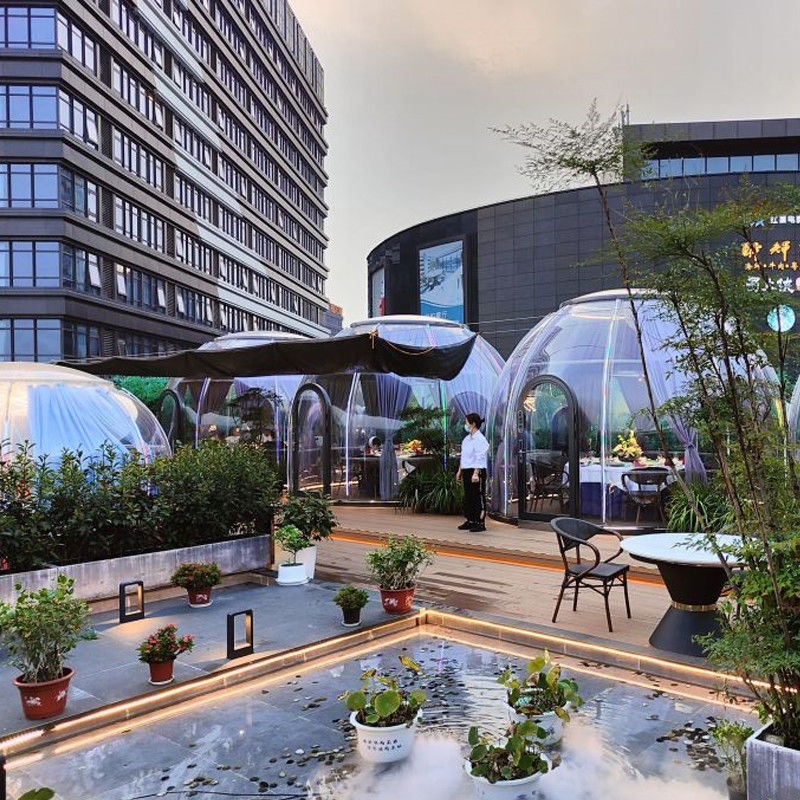 Fabrik Direkt Garten Sonnenzimmer Strand Außen Transparent Kuppel Camping Zelt Kleines Haus