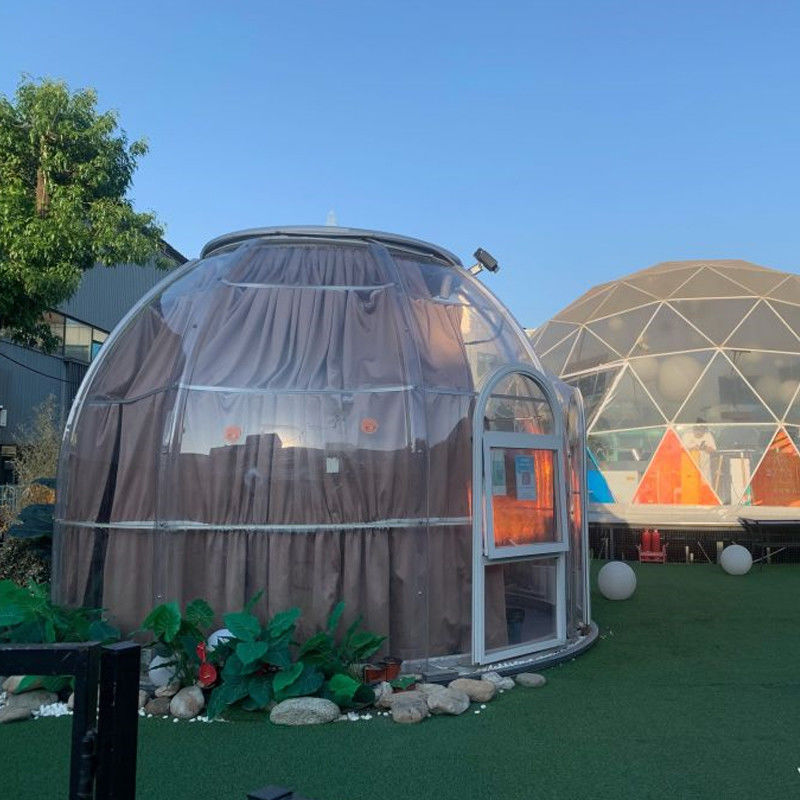 Fabrik Direkt Garten Sonnenzimmer Strand Außen Transparent Kuppel Camping Zelt Kleines Haus