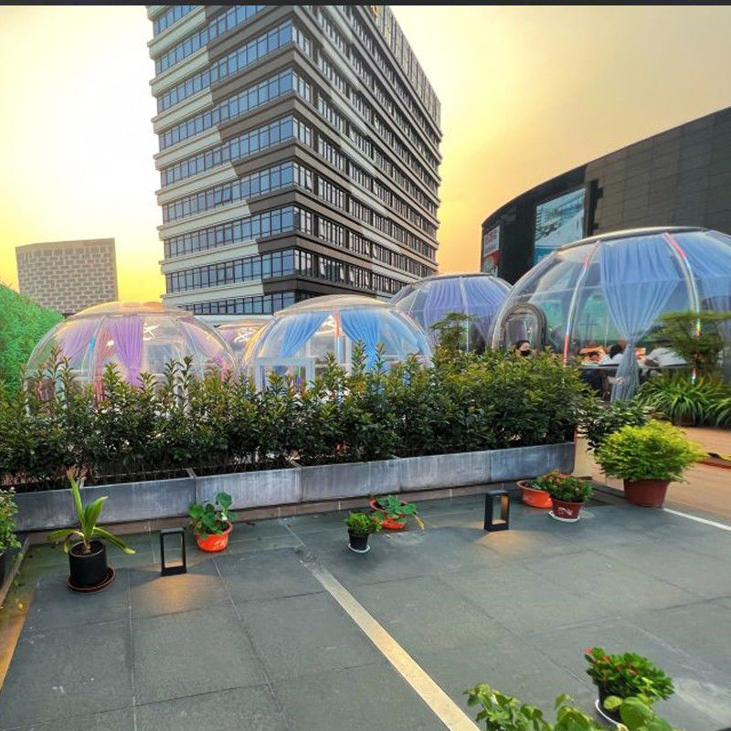 Fabrik Direkt Garten Sonnenzimmer Strand Außen Transparent Kuppel Camping Zelt Kleines Haus