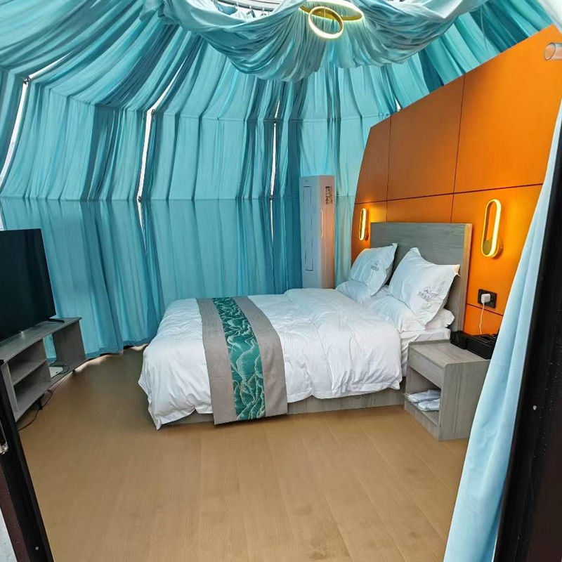 990,9% UV-Widerstand Klares PC-Dome-Haus Igloo-Blasentent für Camping im Freien